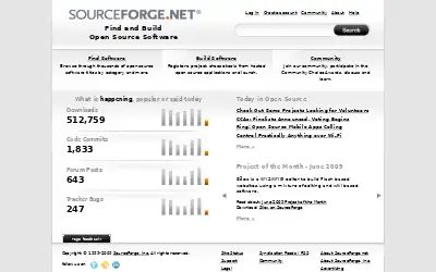 sourceforge.net in 2009