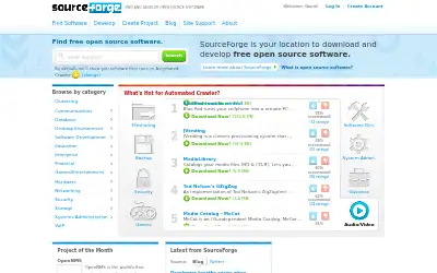 sourceforge.net in 2010