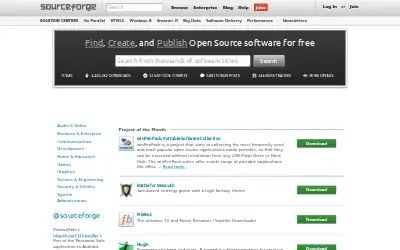 sourceforge.net in 2013