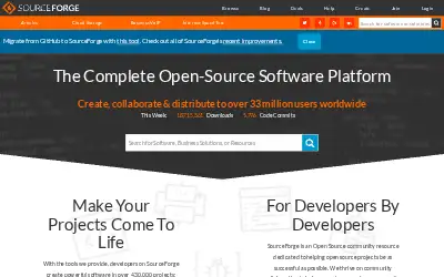 sourceforge.net in 2018