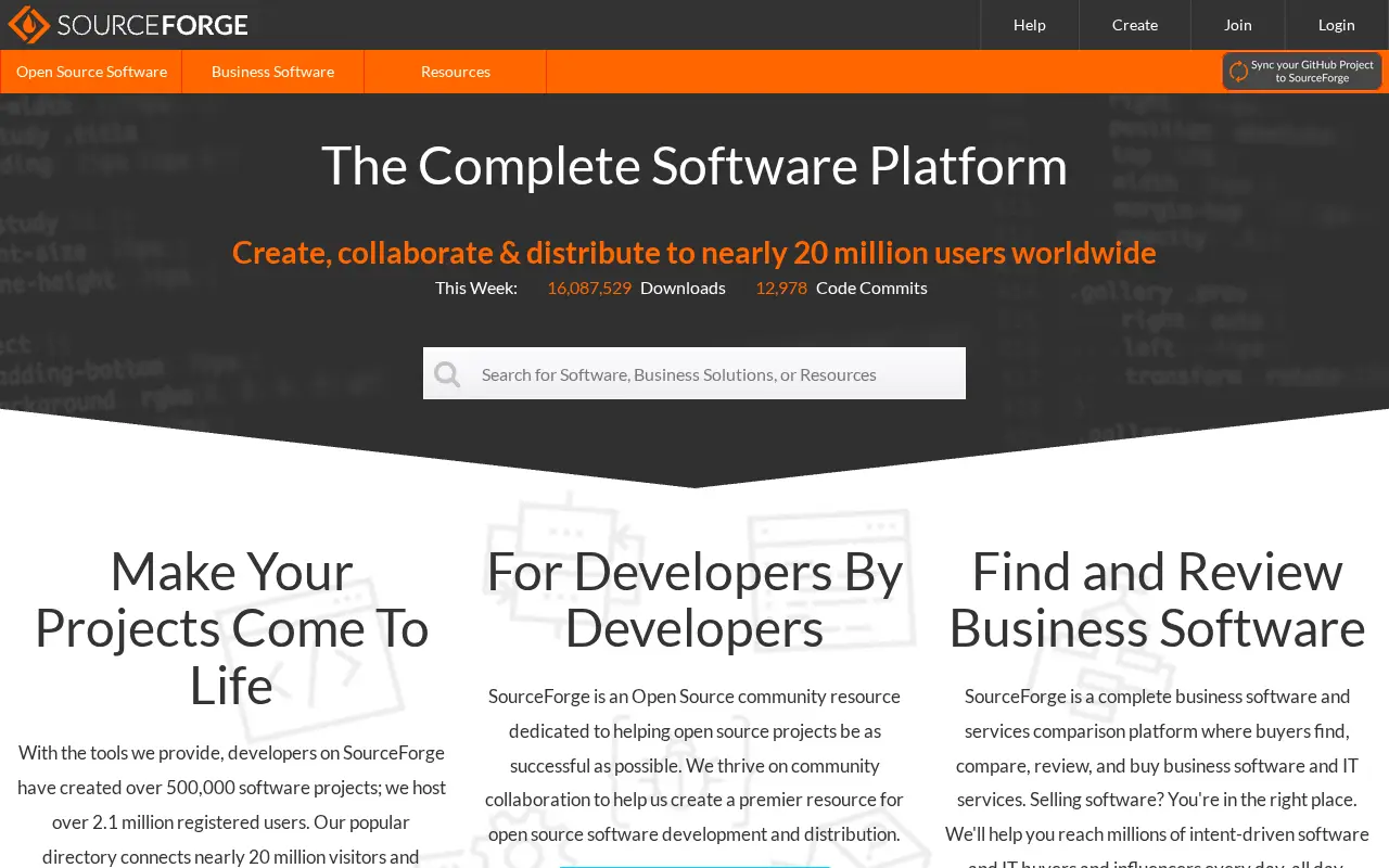 sourceforge.net in 2023