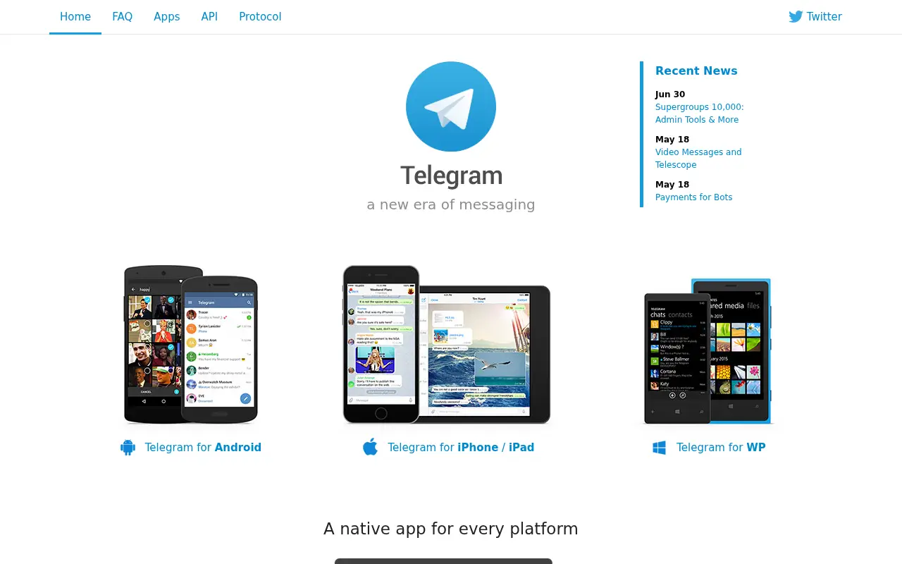 telegram.org in 2017