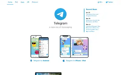 telegram.org in 2022