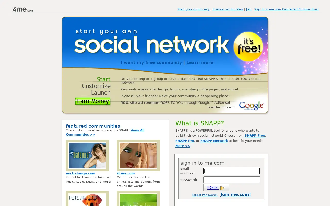 me.com in 2007