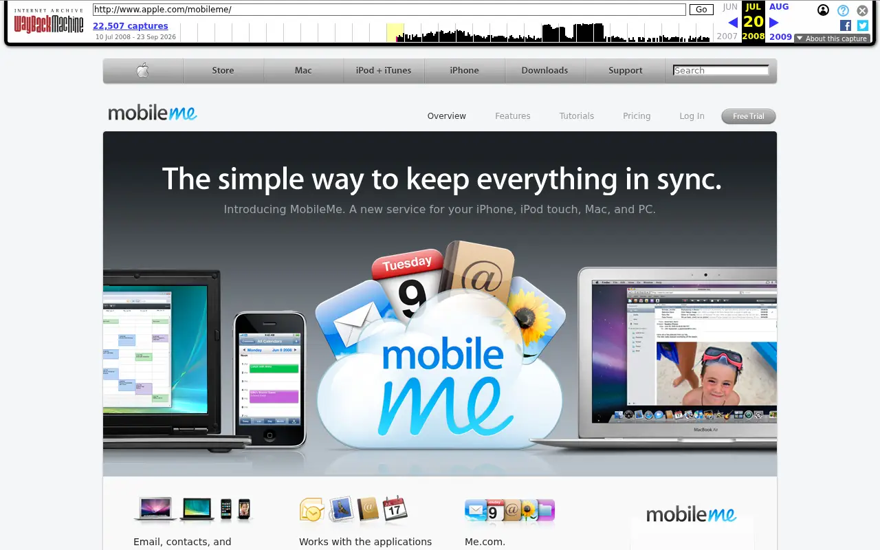 me.com in 2008