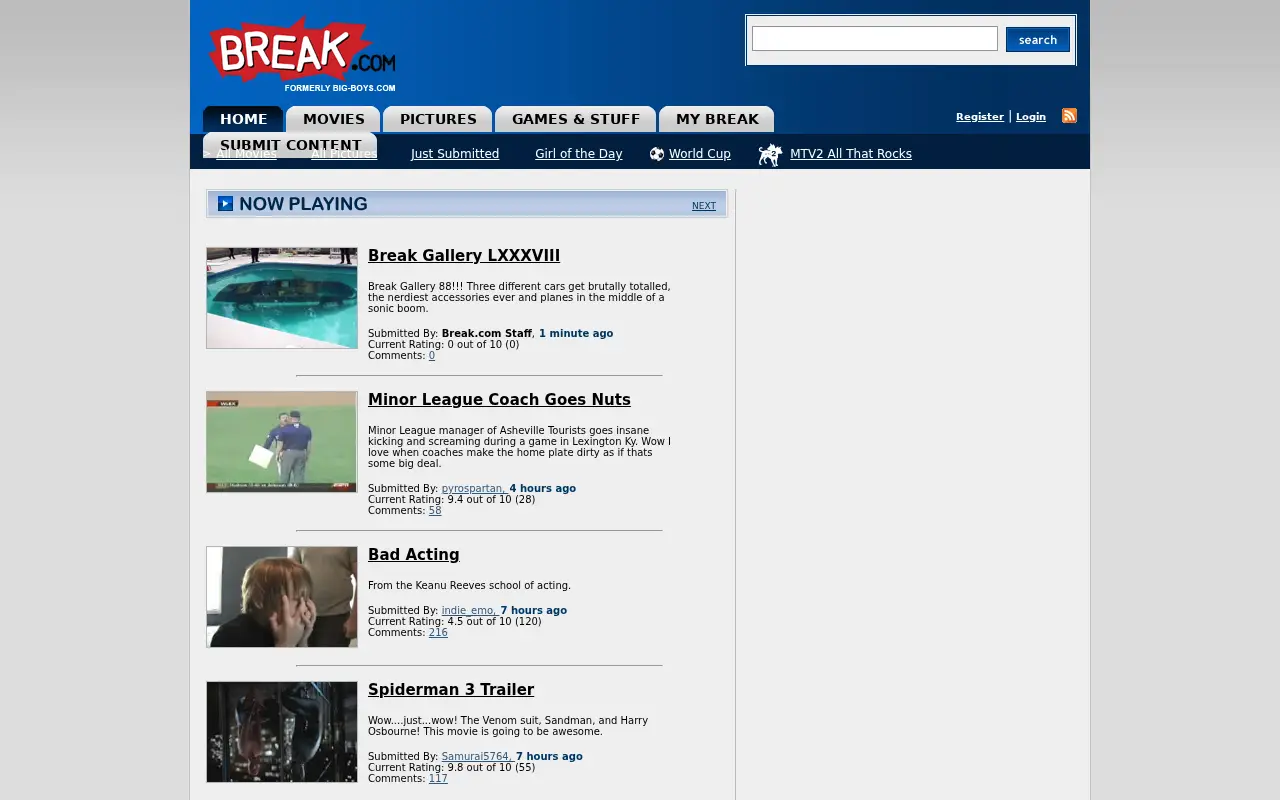 break.com in 2006