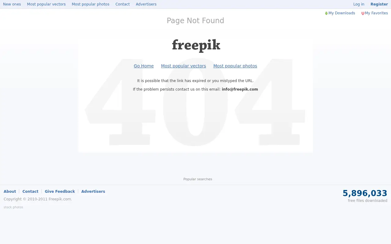 freepik.com in 2010
