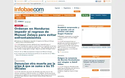infobae.com in 2009