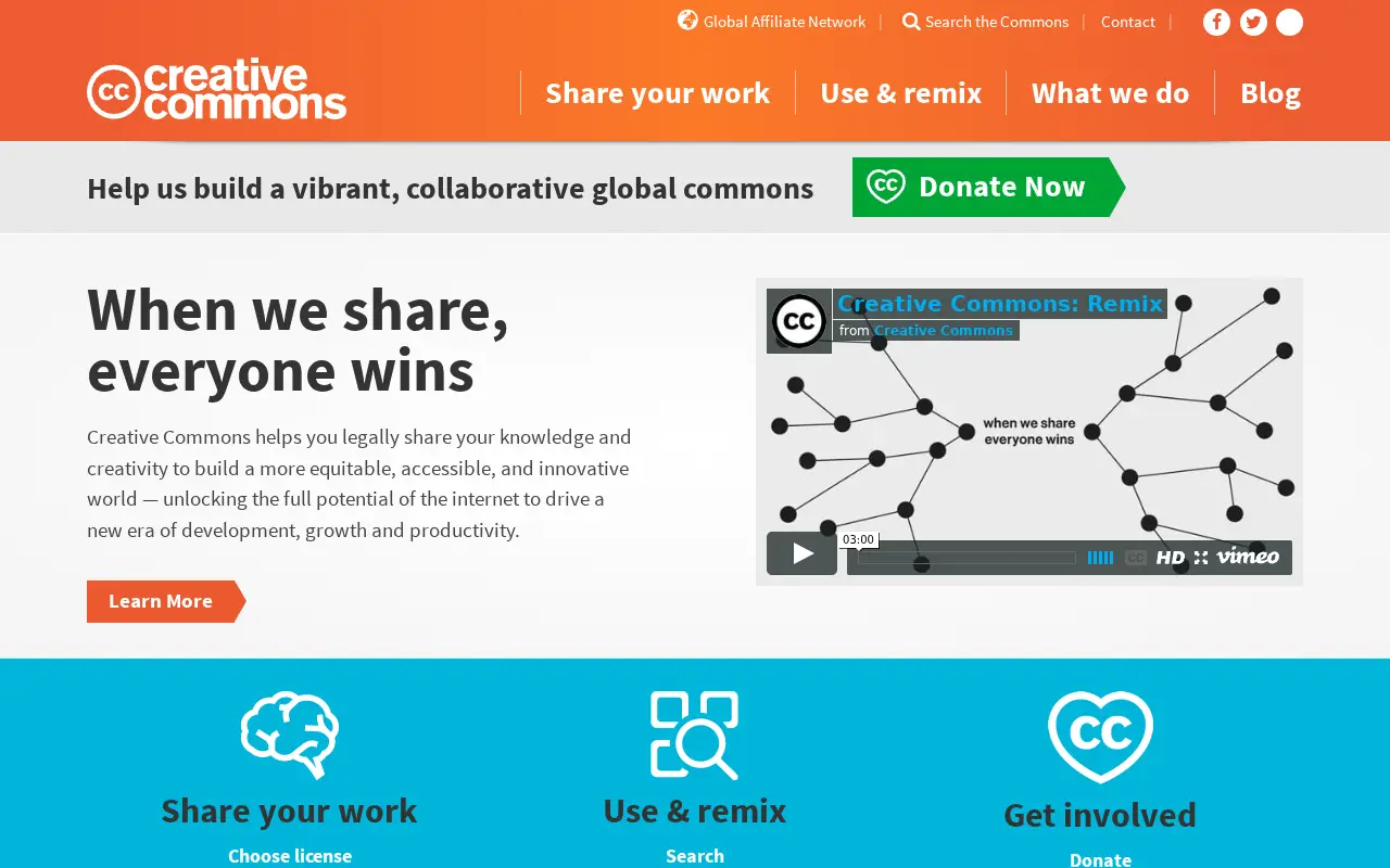 creativecommons.org in 2016