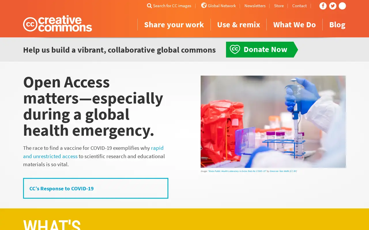 creativecommons.org in 2020