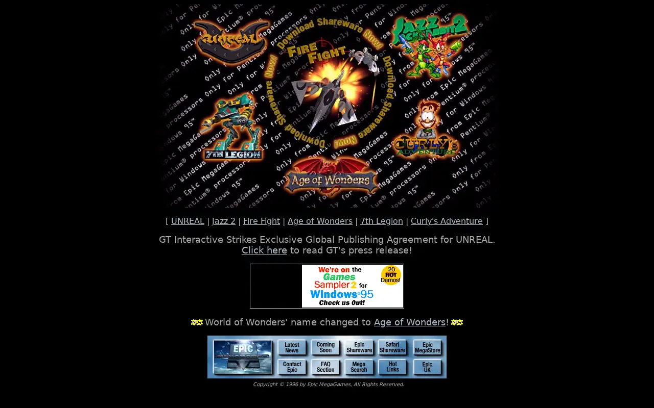 epicgames.com in 1996