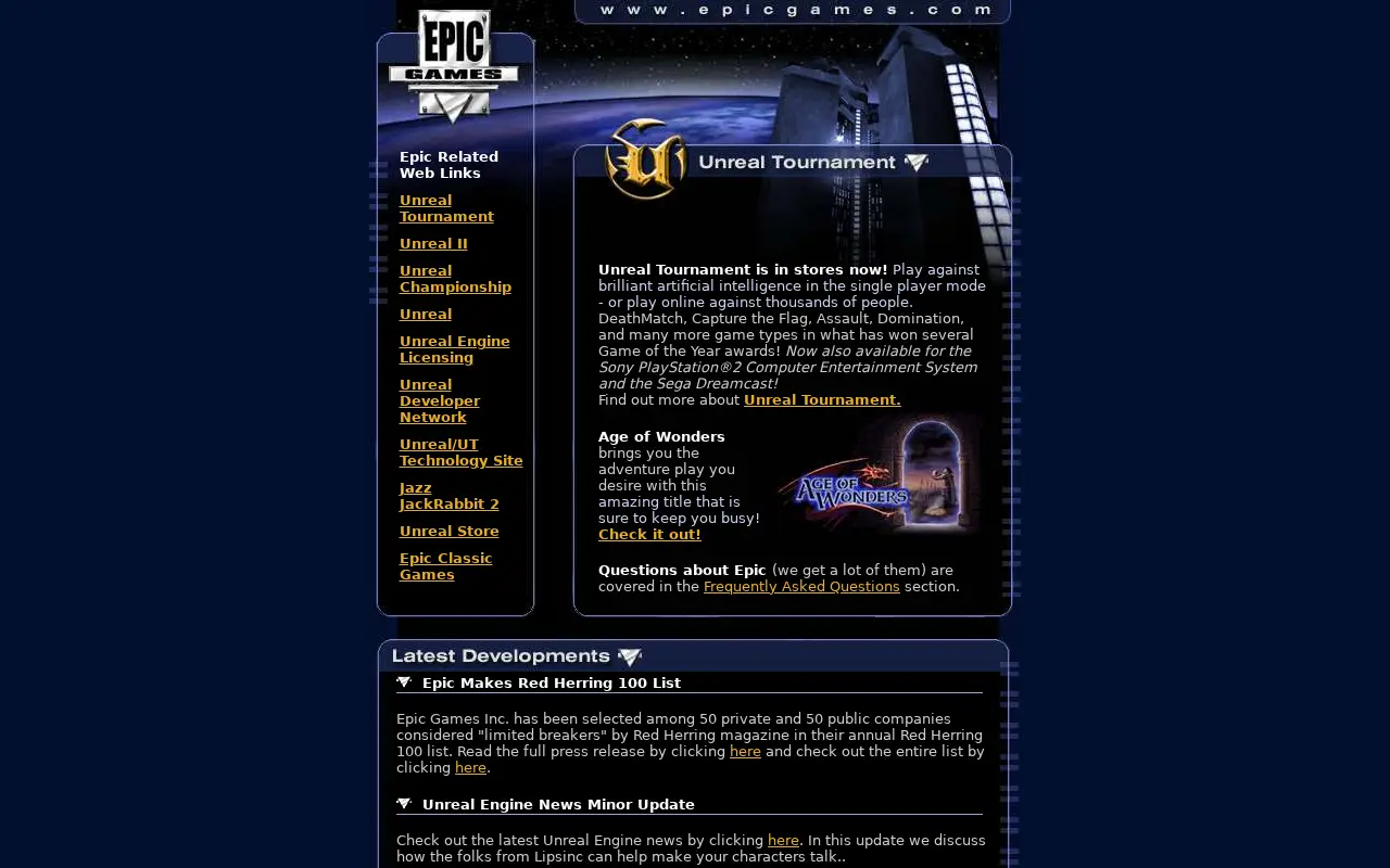 epicgames.com in 2002