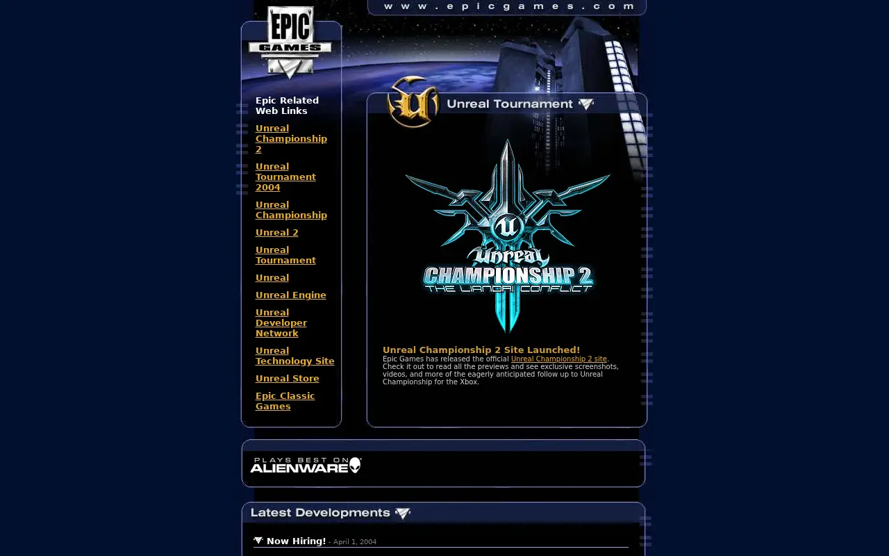 epicgames.com in 2004
