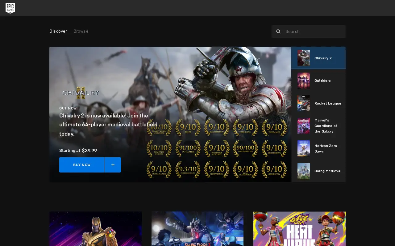 epicgames.com in 2021