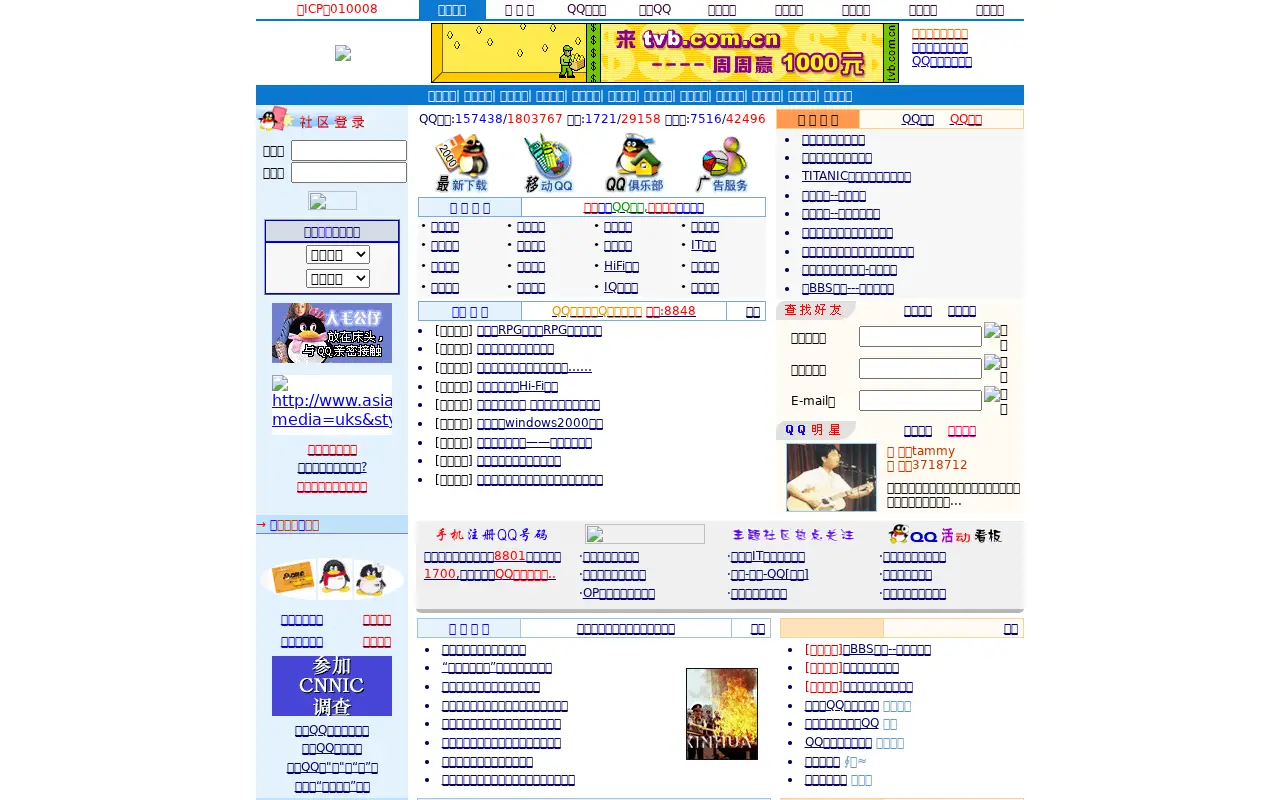 tencent.com in 2001