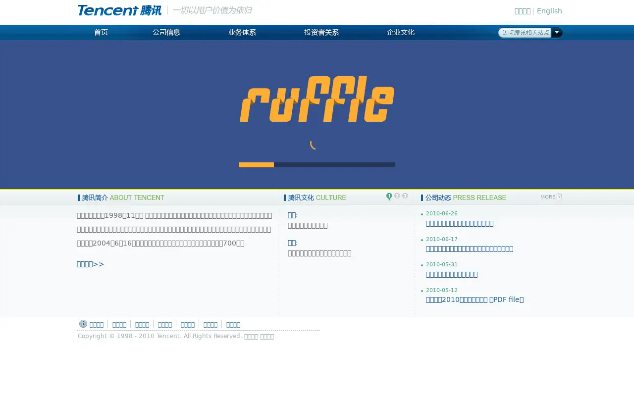 tencent.com in 2010