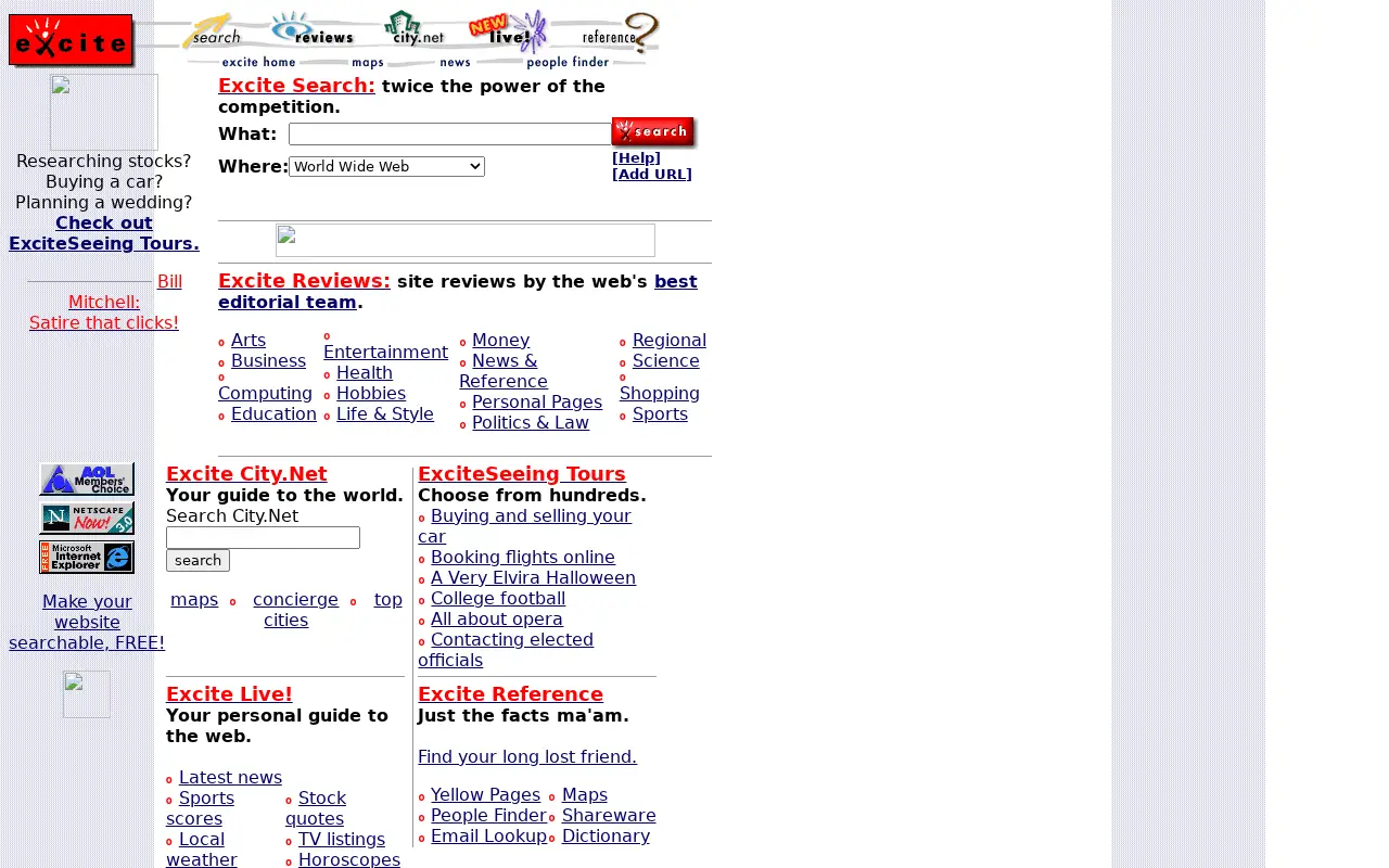 excite.com in 1996