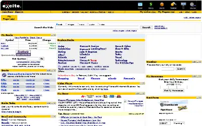 excite.com in 2007