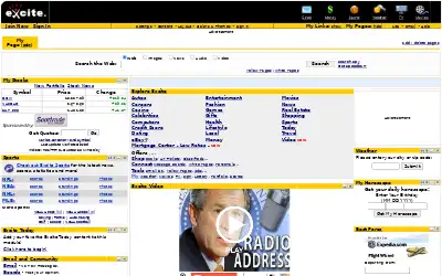 excite.com on November 14, 2007
