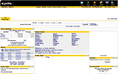 excite.com in 2008