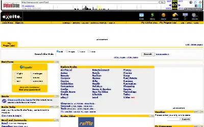 excite.com in 2010