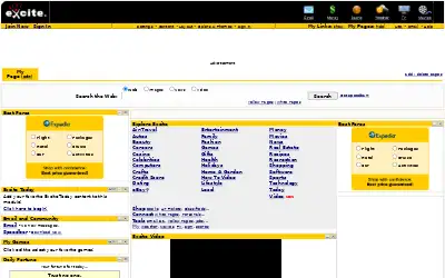 excite.com in 2012