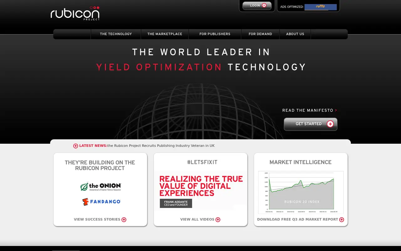 rubiconproject.com in 2011