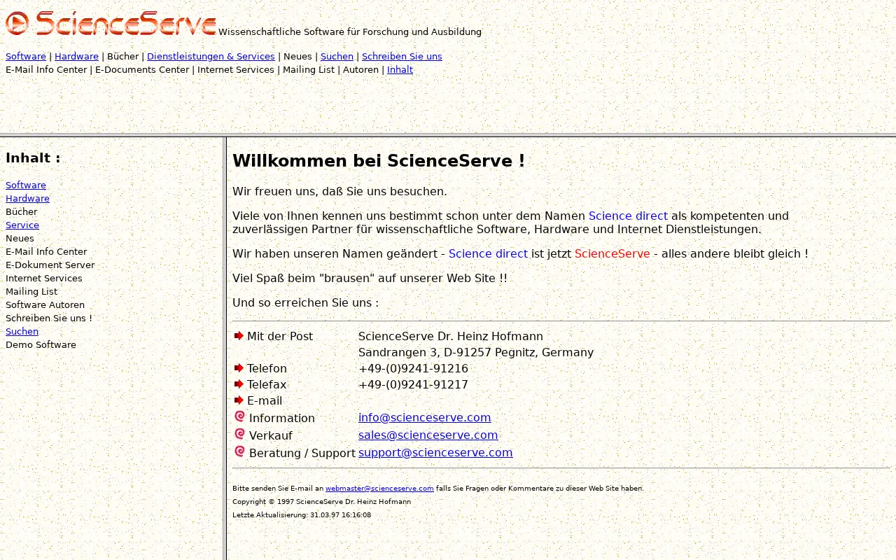 sciencedirect.com in 1997
