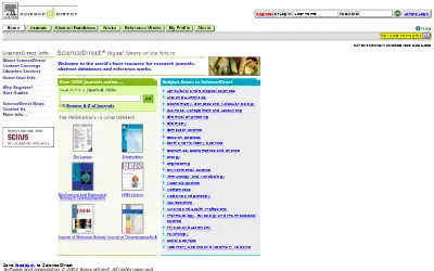 sciencedirect.com in 2004