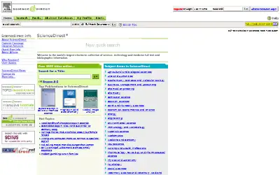 sciencedirect.com in 2006