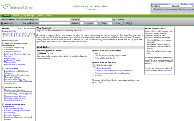 sciencedirect.com in 2007