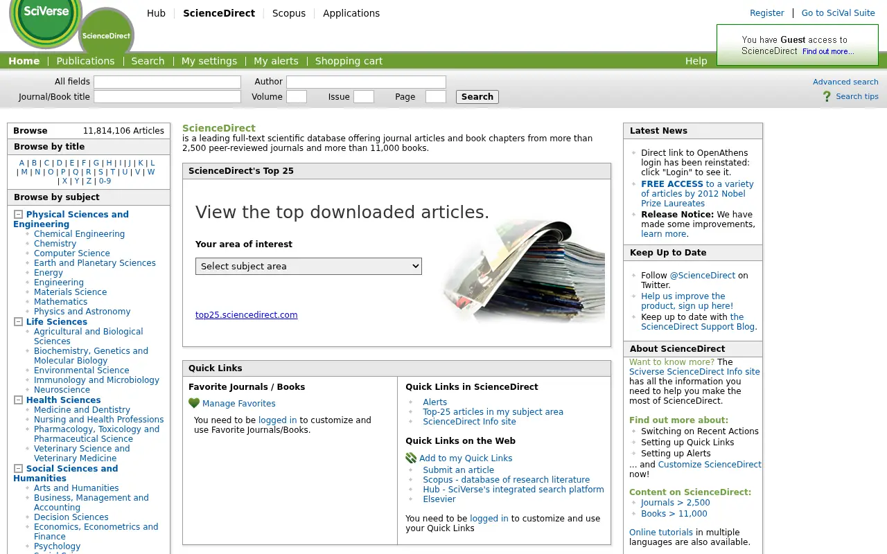 sciencedirect.com in 2013