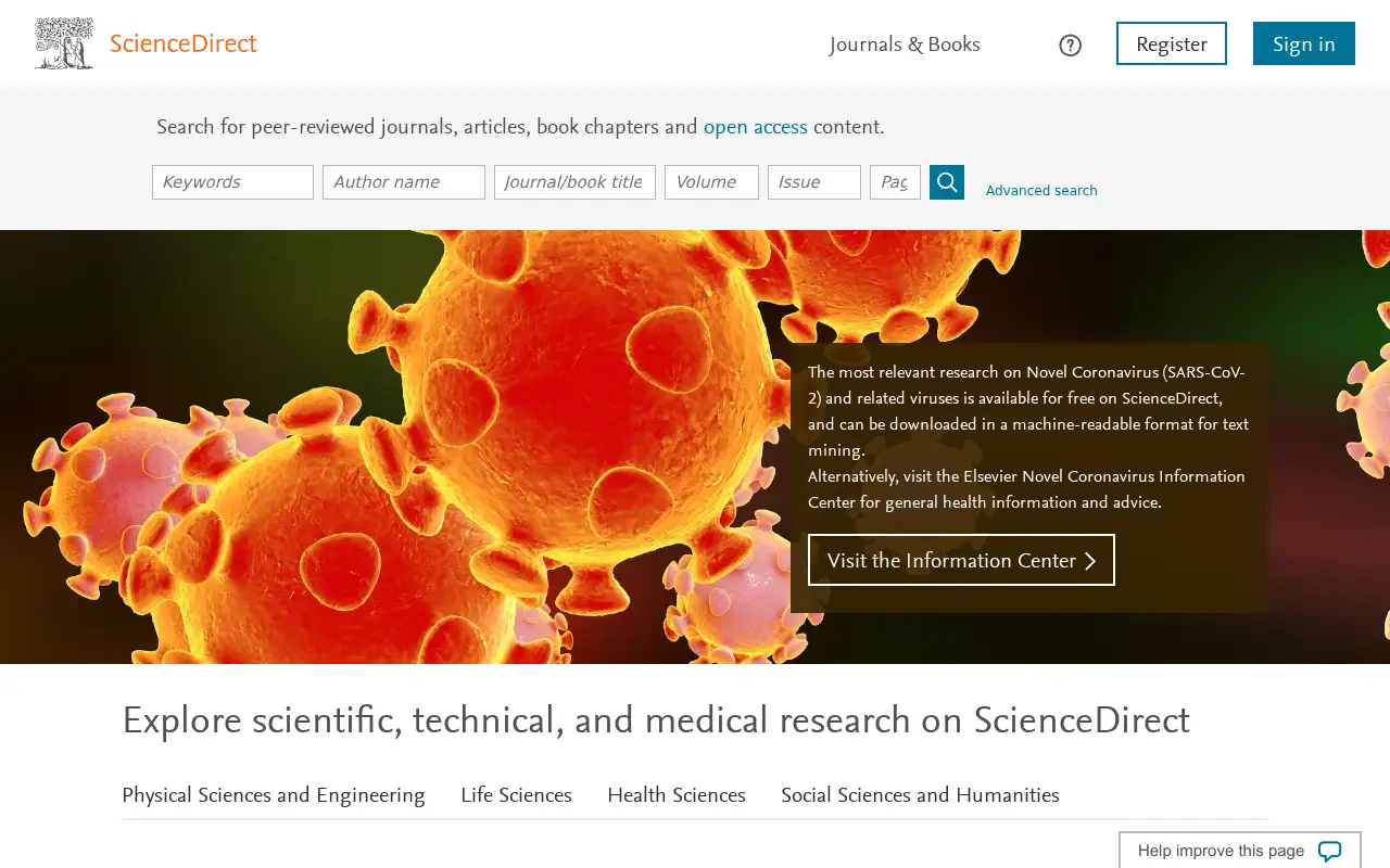 sciencedirect.com in 2020
