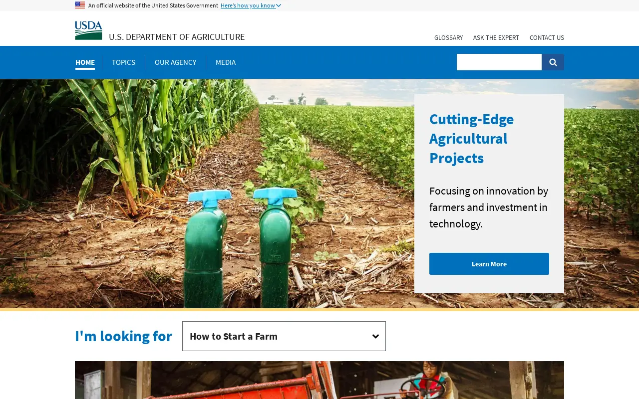 usda.gov in 2017
