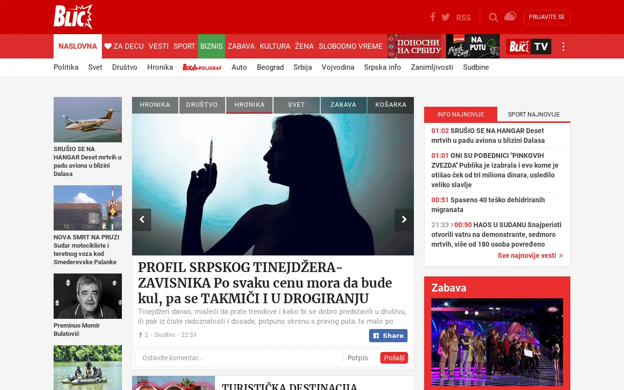 blic.rs in 2019