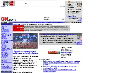 cnn.com in 2000