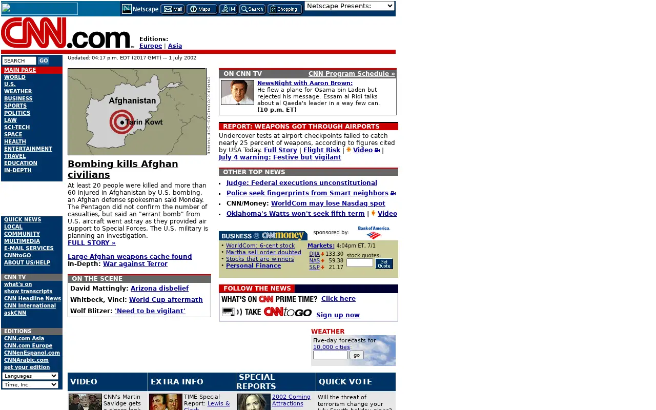 cnn.com on July 1, 2002