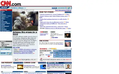 cnn.com in 2003