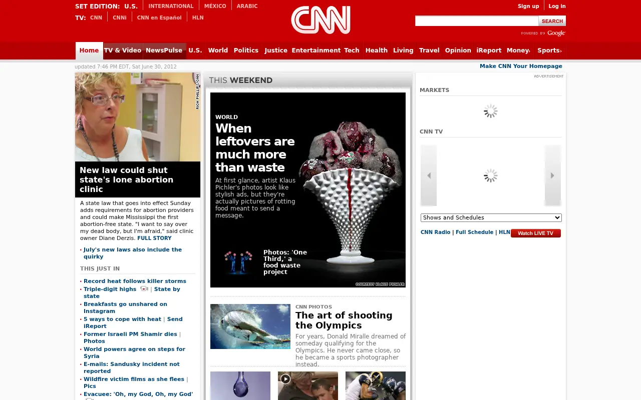cnn.com in 2012