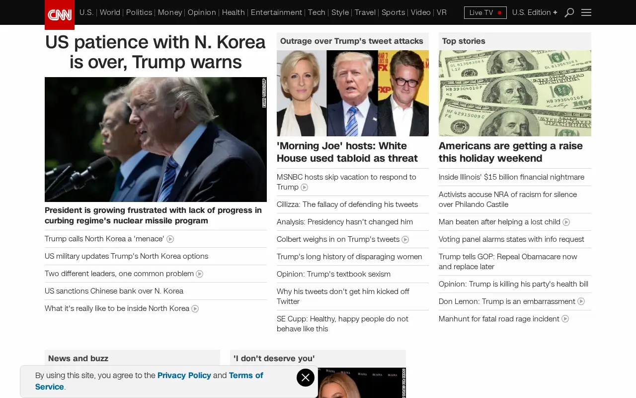 cnn.com on July 1, 2017