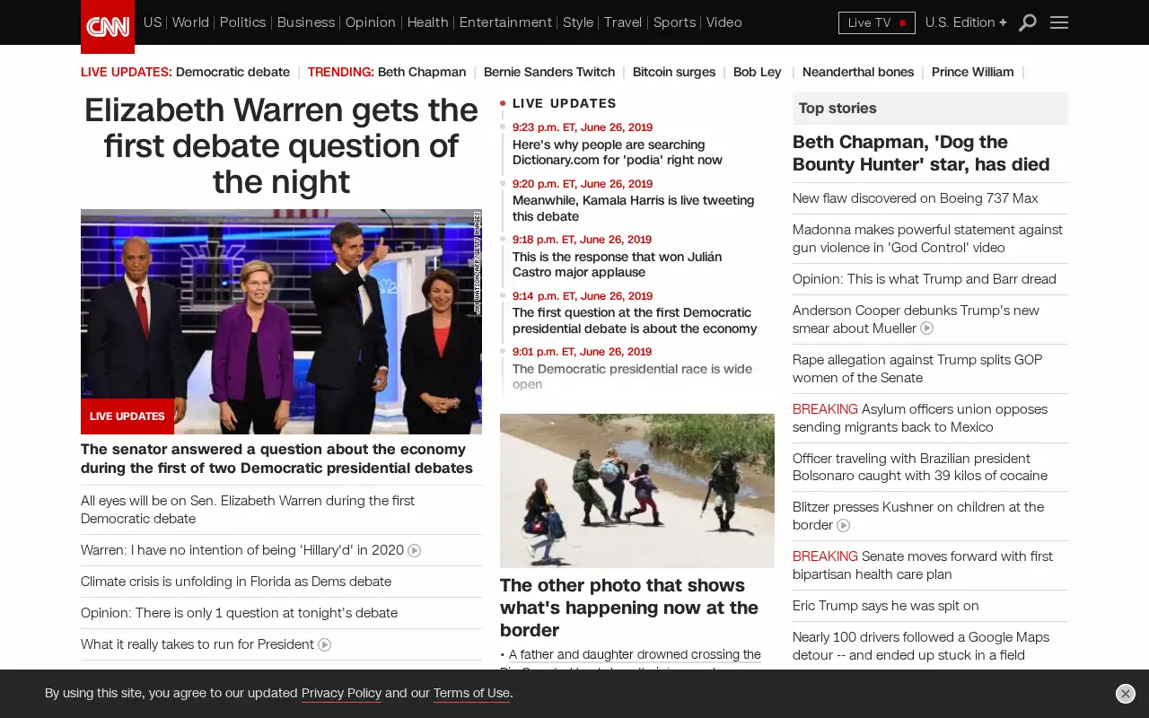 cnn.com in 2019