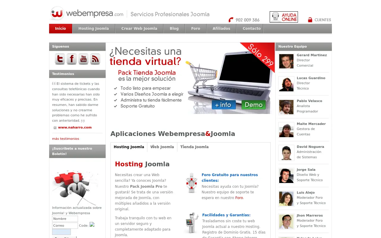 webempresa.eu in 2011