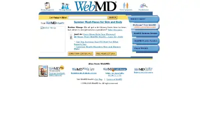 webmd.com in 2005