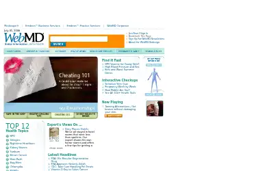 webmd.com in 2006
