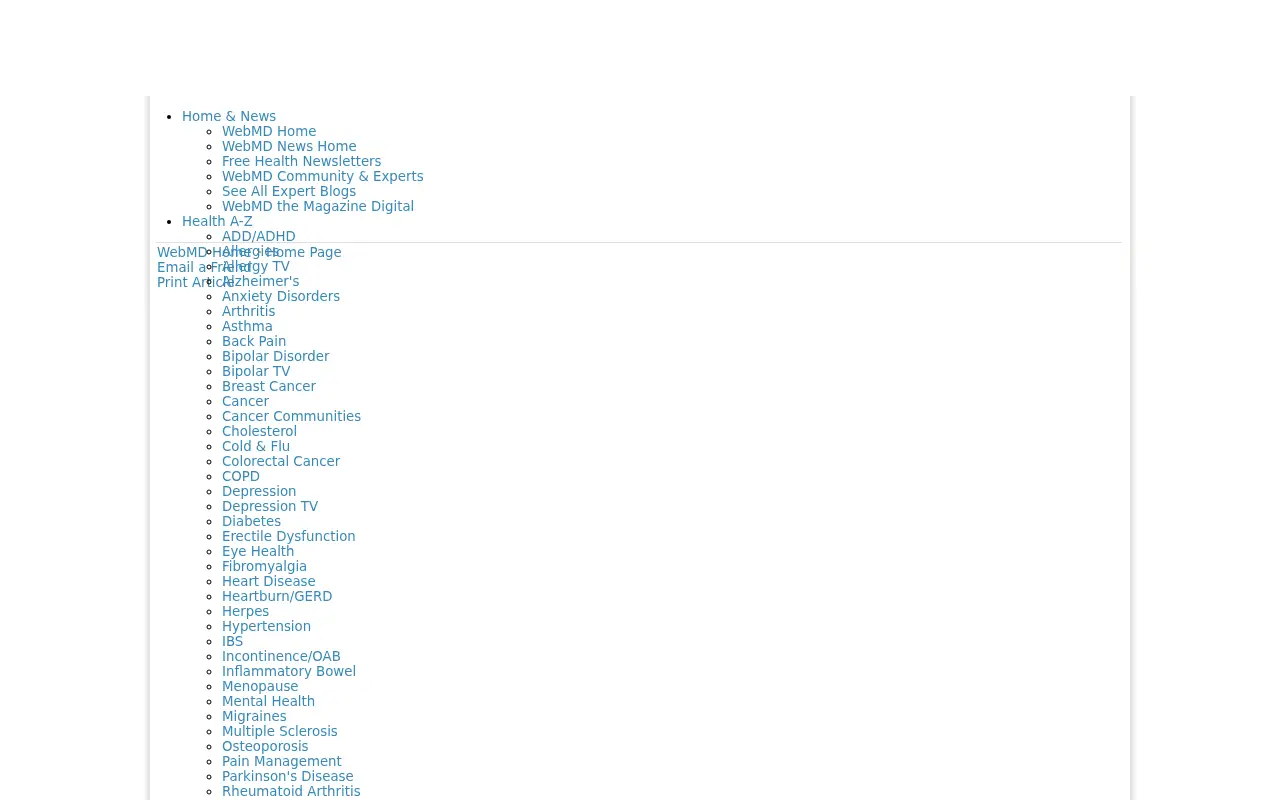 webmd.com in 2011