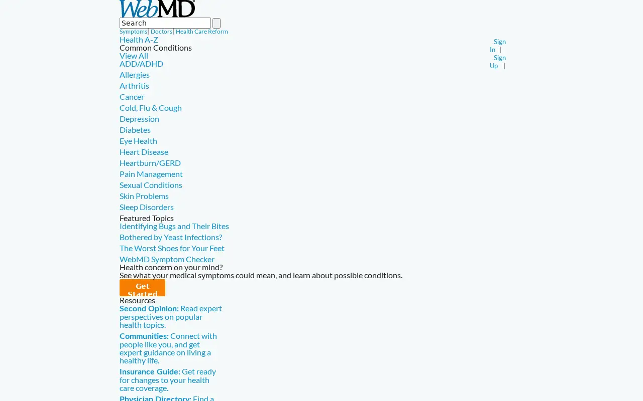 webmd.com in 2015