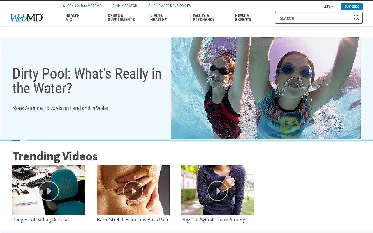 webmd.com in 2017