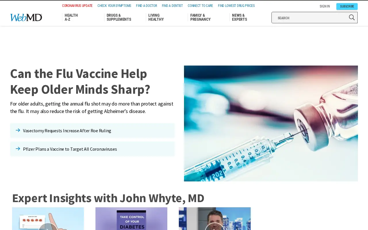 webmd.com in 2022