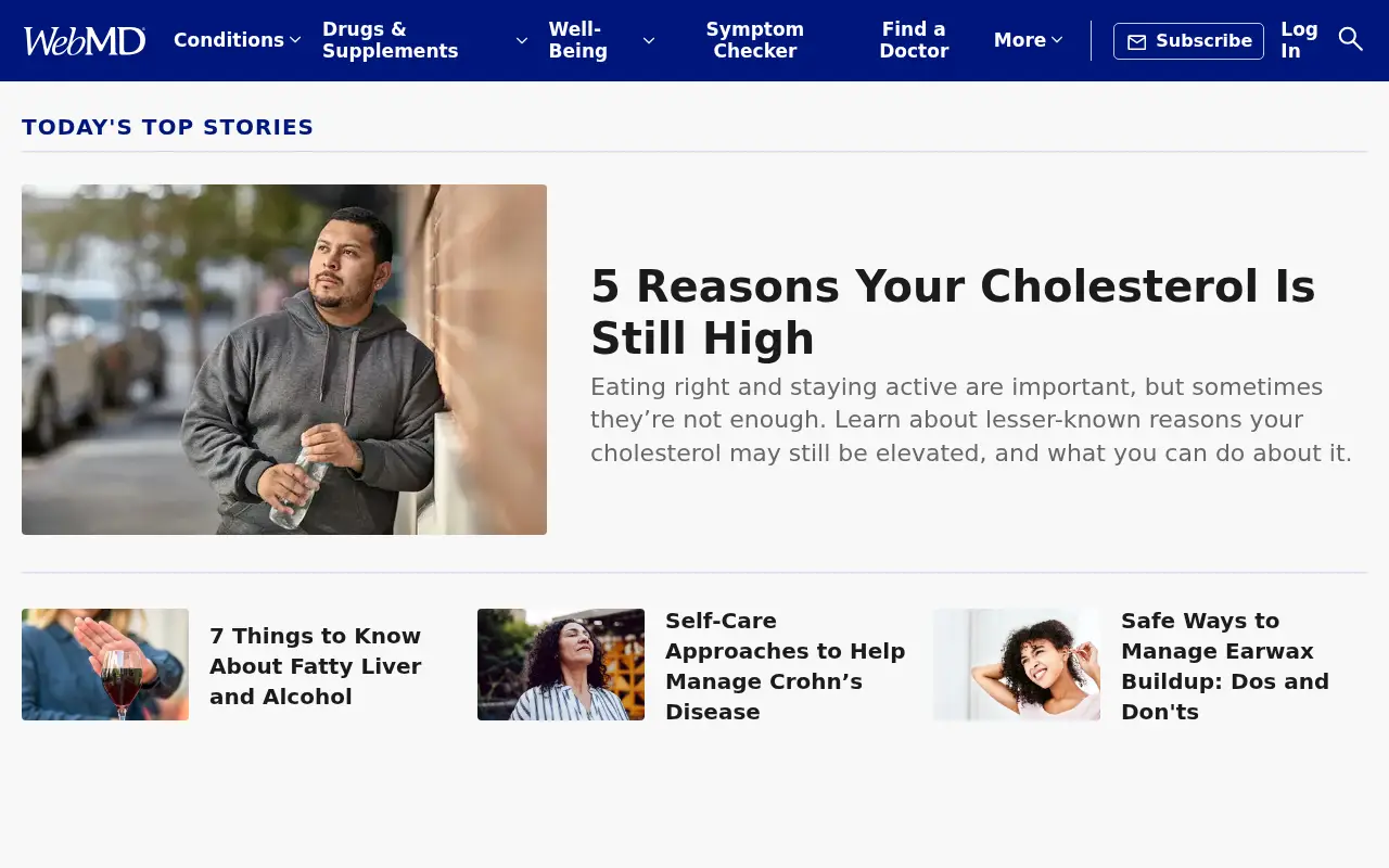 webmd.com in 2025