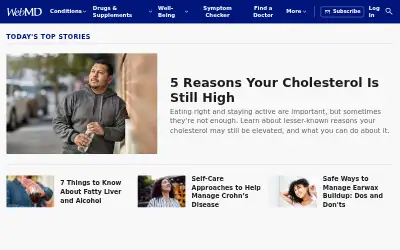 webmd.com in 2025
